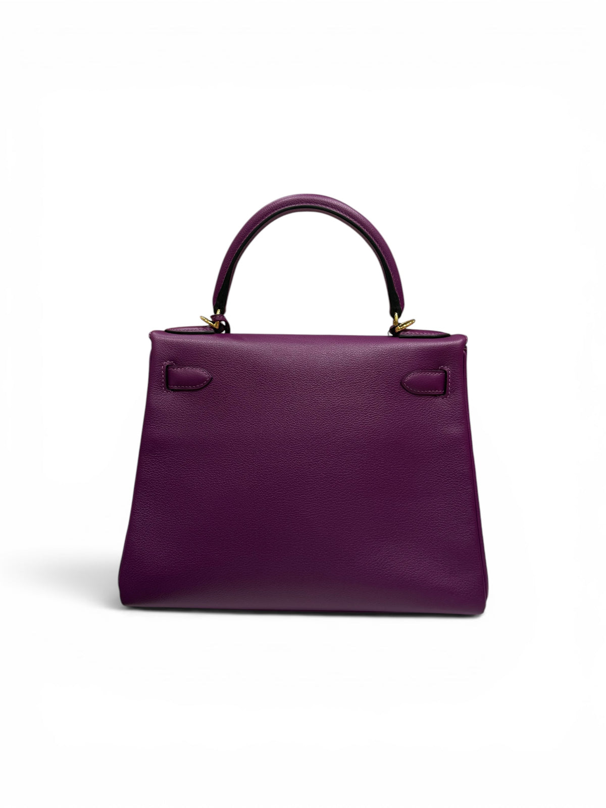 Hermès - Borsa Kelly II 28 Evercolor retourné Anémone