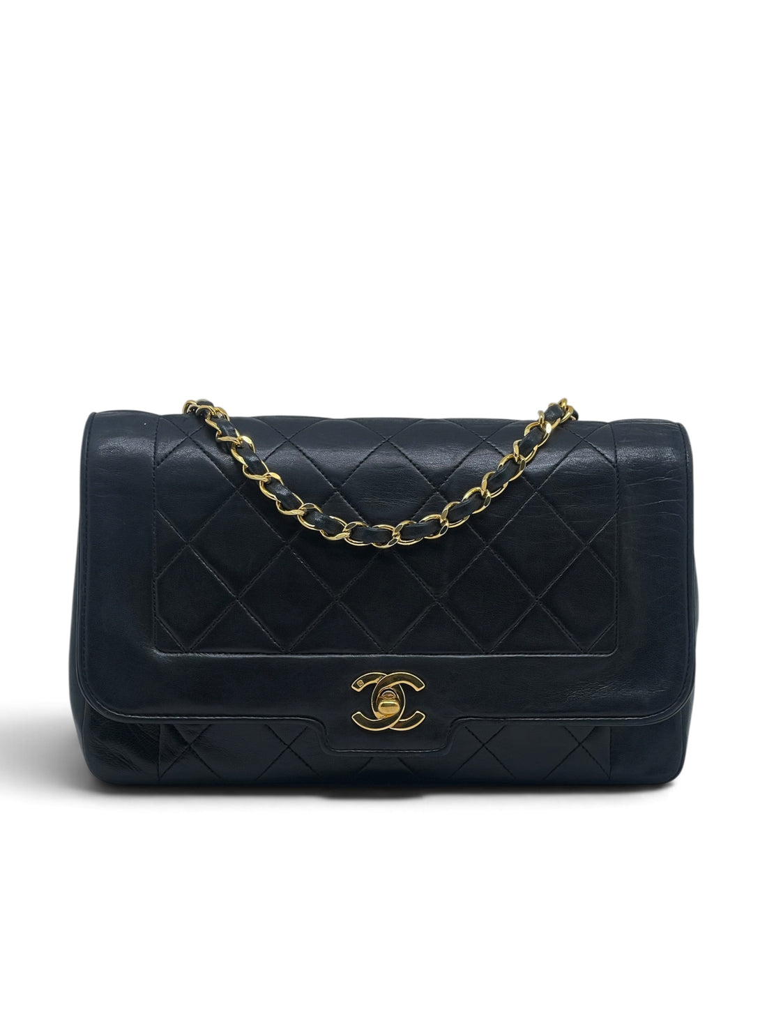 Chanel – Schwarze Tasche, Single Flap