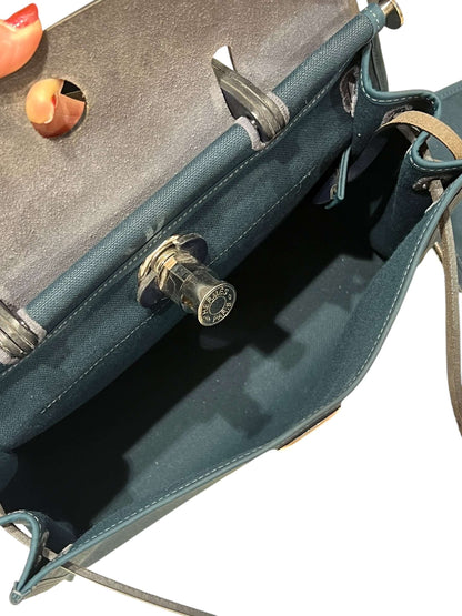 Hermès - Sac Herbag 31 bleu océan et bleu indigo