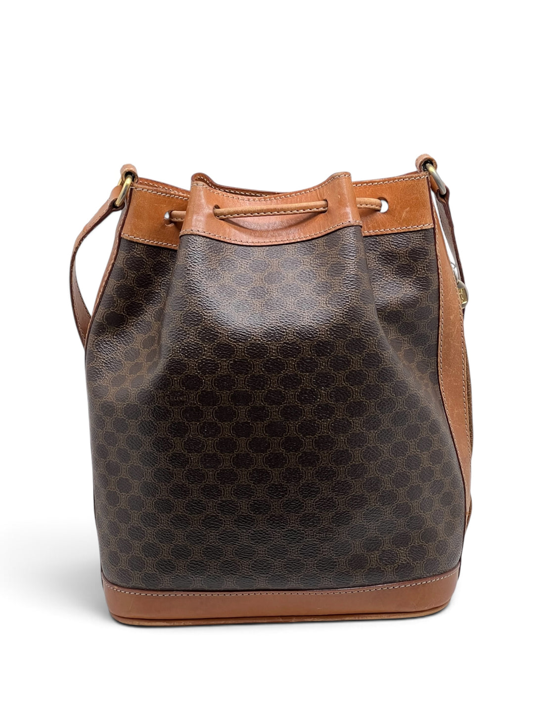 Céline – Braune Beuteltasche
