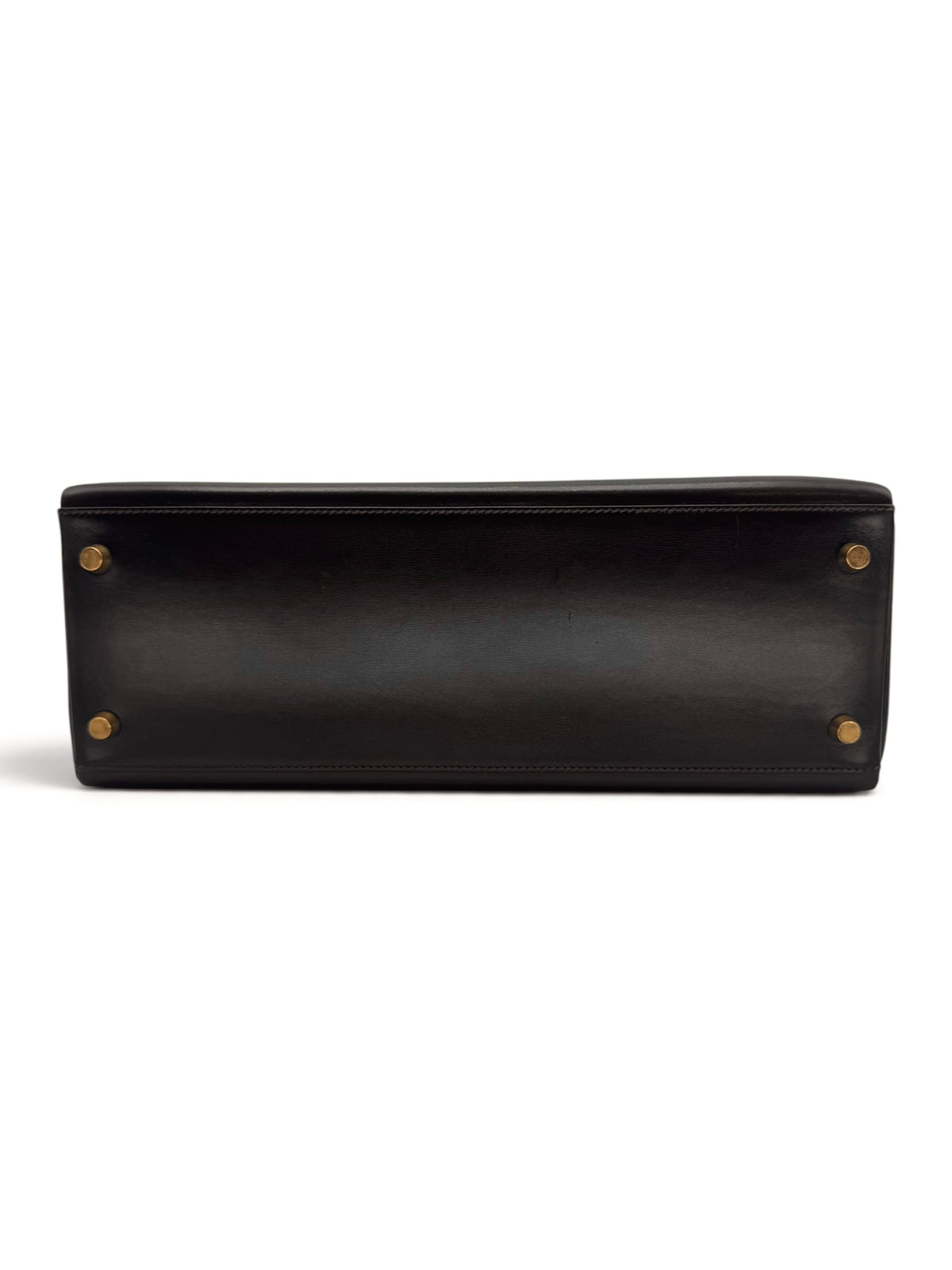 Hermès – Kelly 32 aus schokoladenbraunem Box-Leder