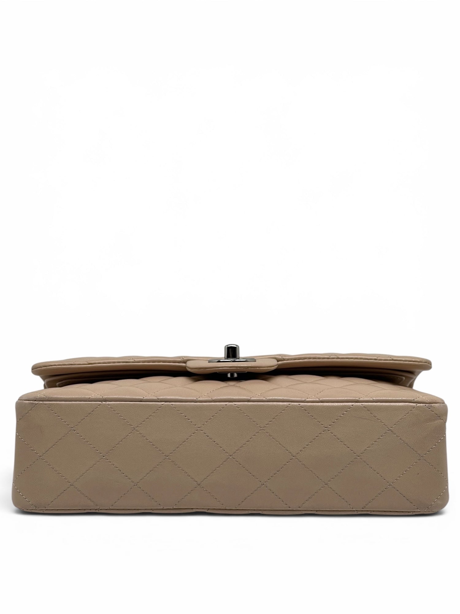 Chanel - Sac Timeless 25 beige double flap 11.12