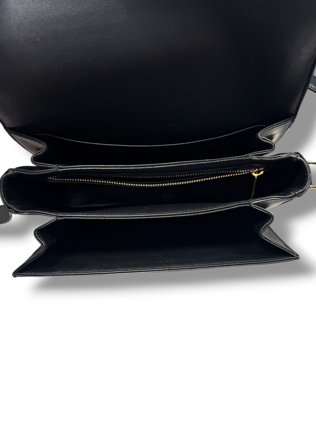 Céline – Klassische Triomphe-Tasche, schwarz