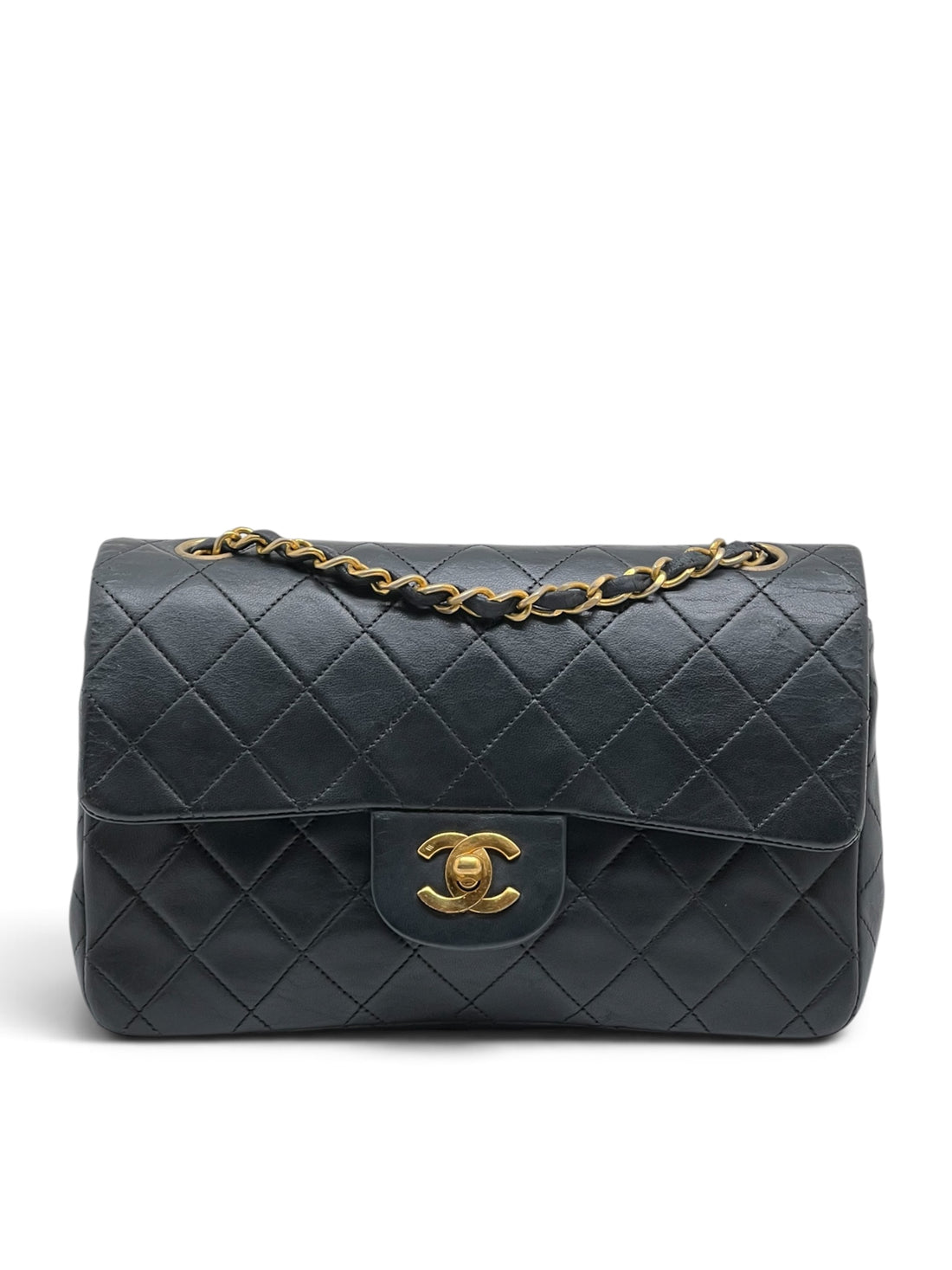 Chanel - Sac Timeless 23 double flap 11.12 noir