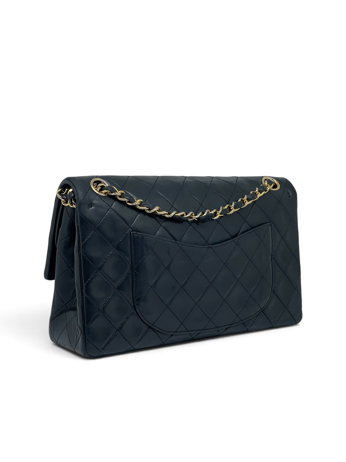 Chanel - Sac Timeless 25 double flap 11.12 noir