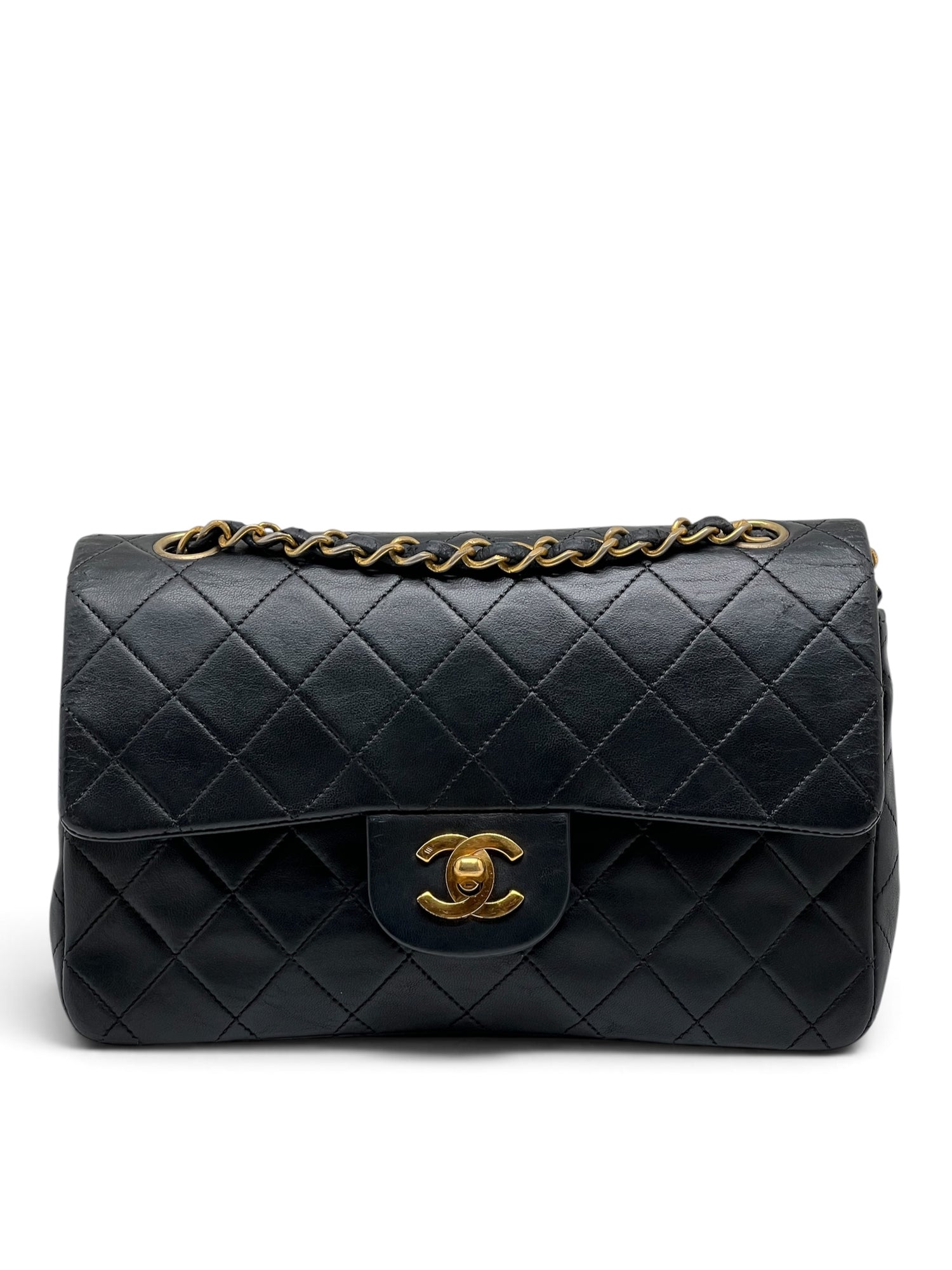 Chanel - Sac Timeless 23 double flap 11.12 noir