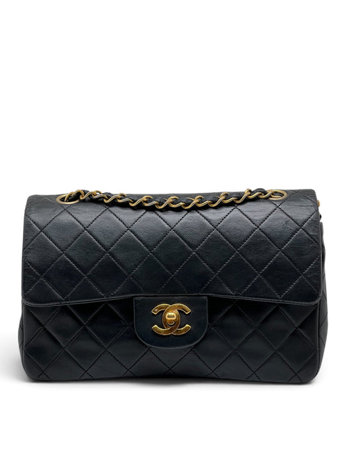 Chanel - Sac Timeless 23 double flap 11.12 noir