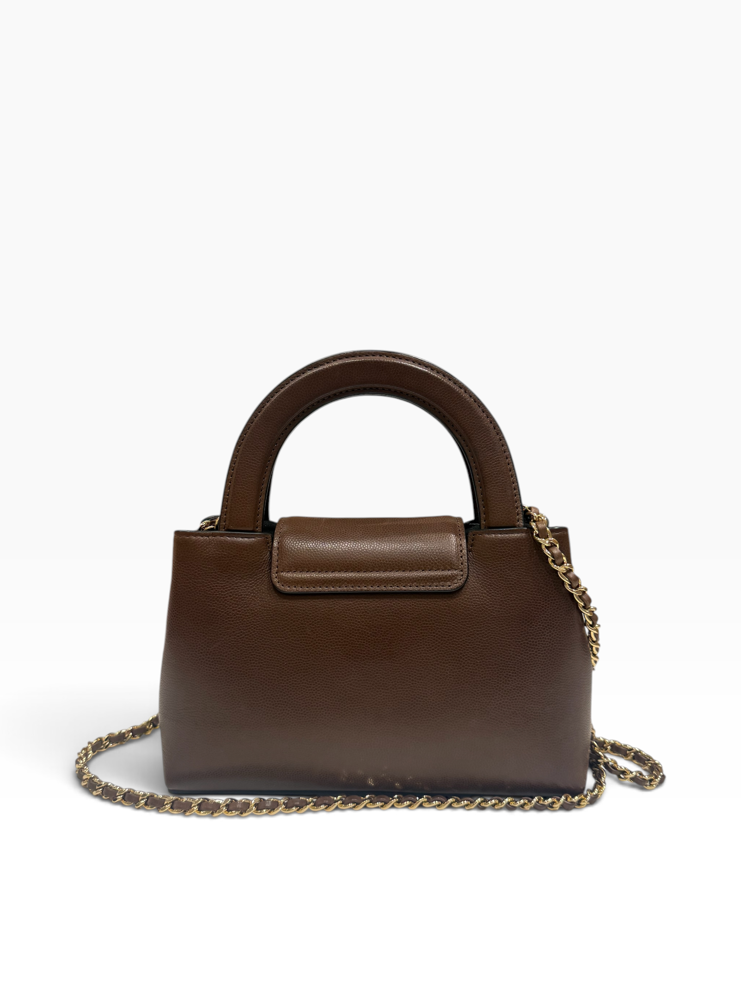 Chanel - Sac Kelly petit shopping édition en cuir Barenia