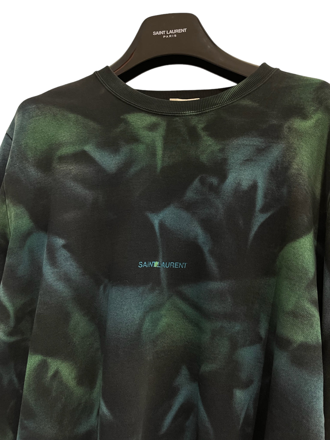 Saint Laurent - Felpa tie-dye TXL