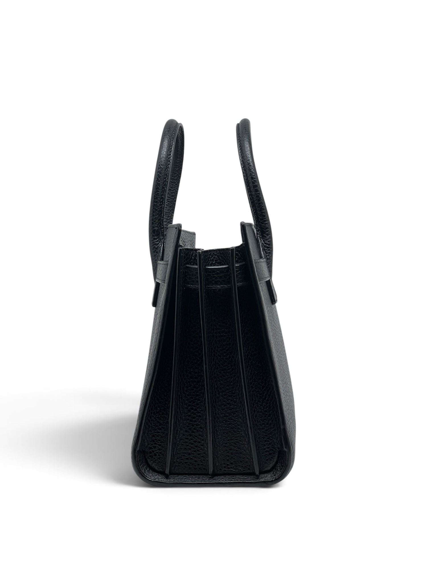 Saint Laurent - Sac de jour Baby cuir grainé