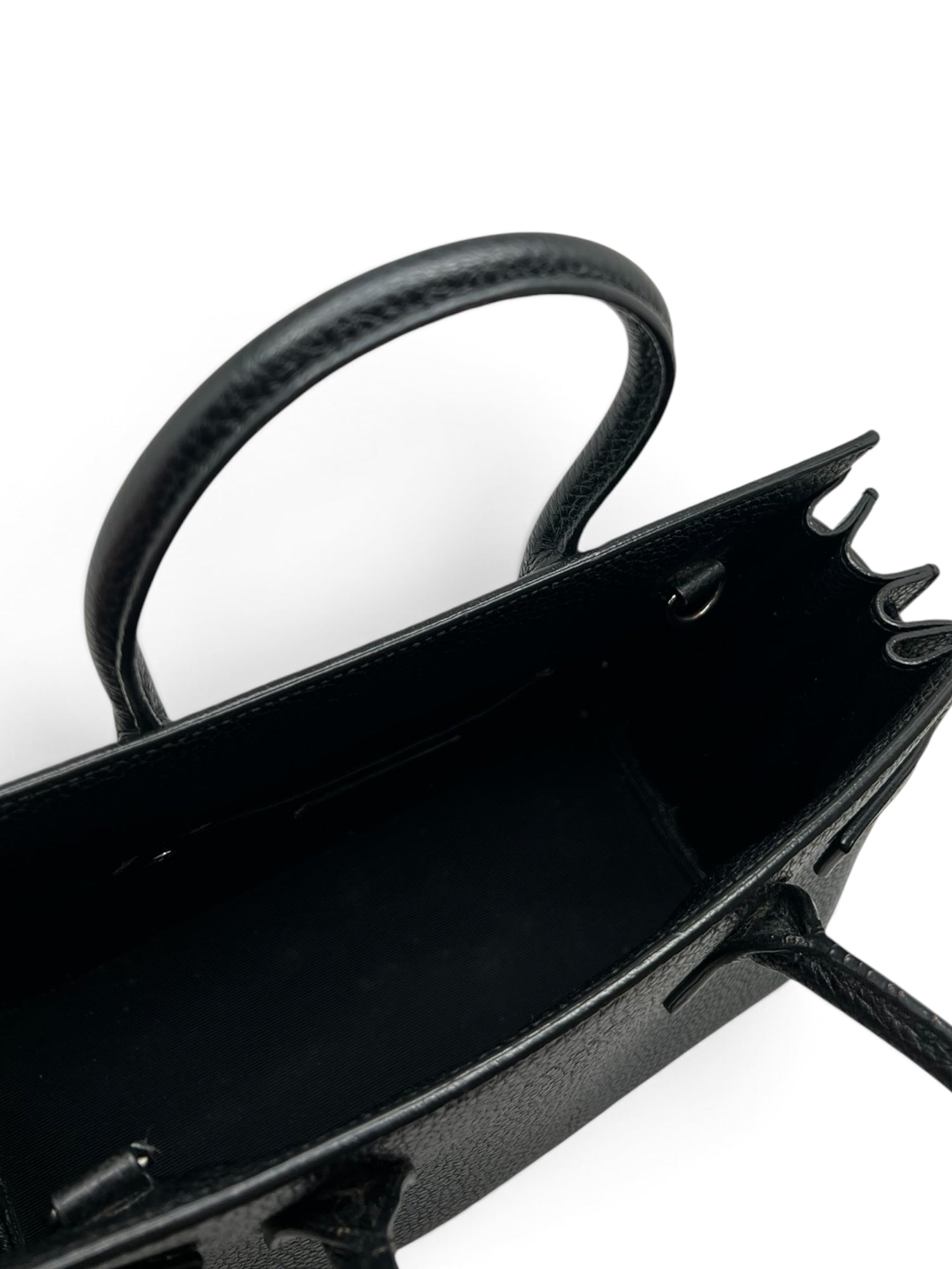 Saint Laurent - Sac de jour Baby cuir grainé