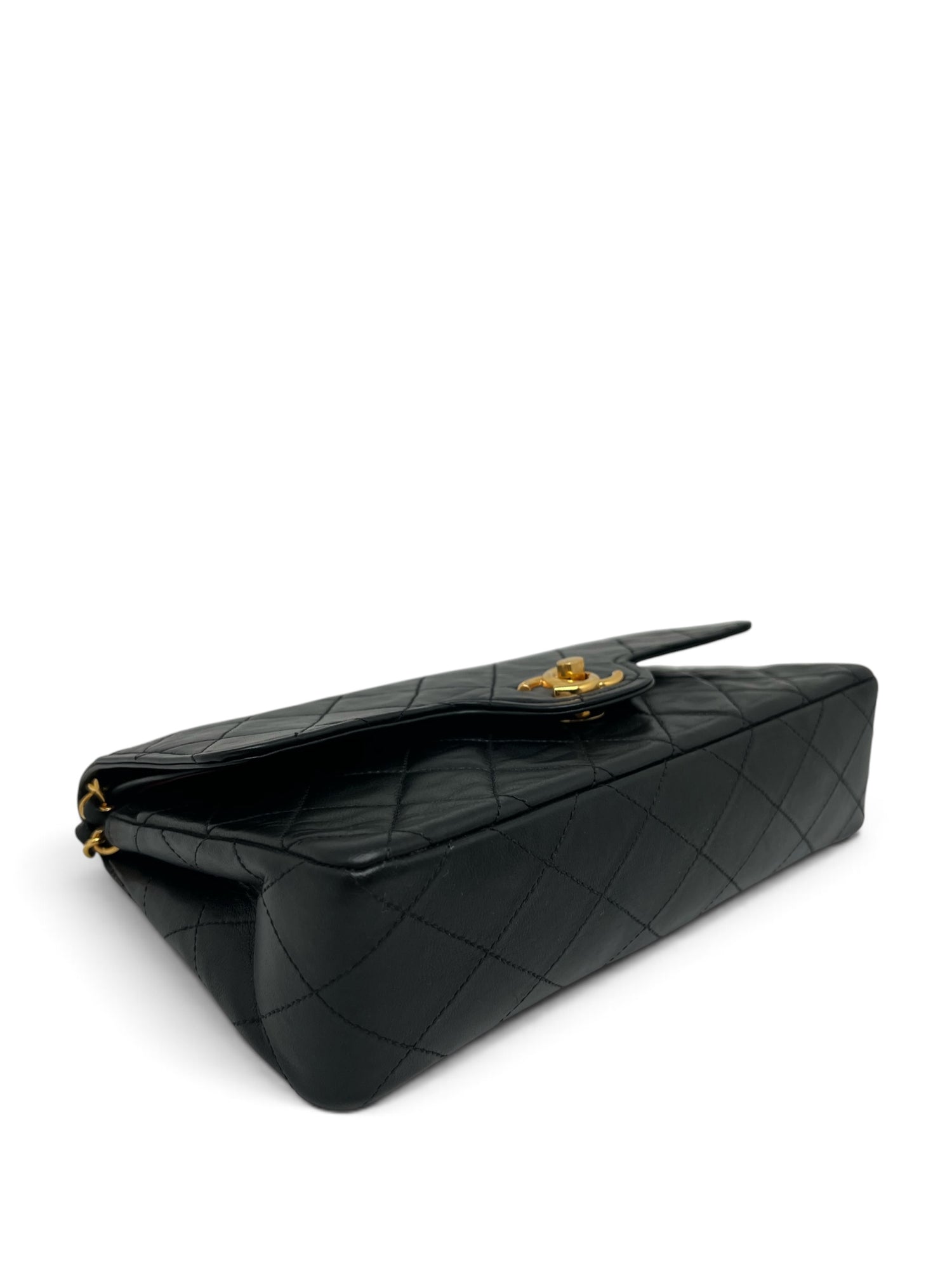Chanel - Sac Timeless 22 11.12 double flap en cuir noir
