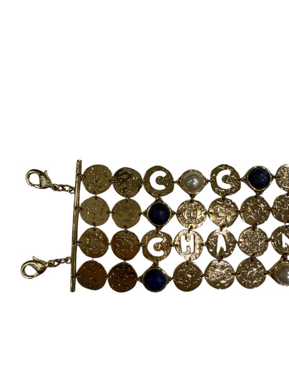 Chanel - Bracelet Multirangs Médaillons | Les Folies d’Eugénie
