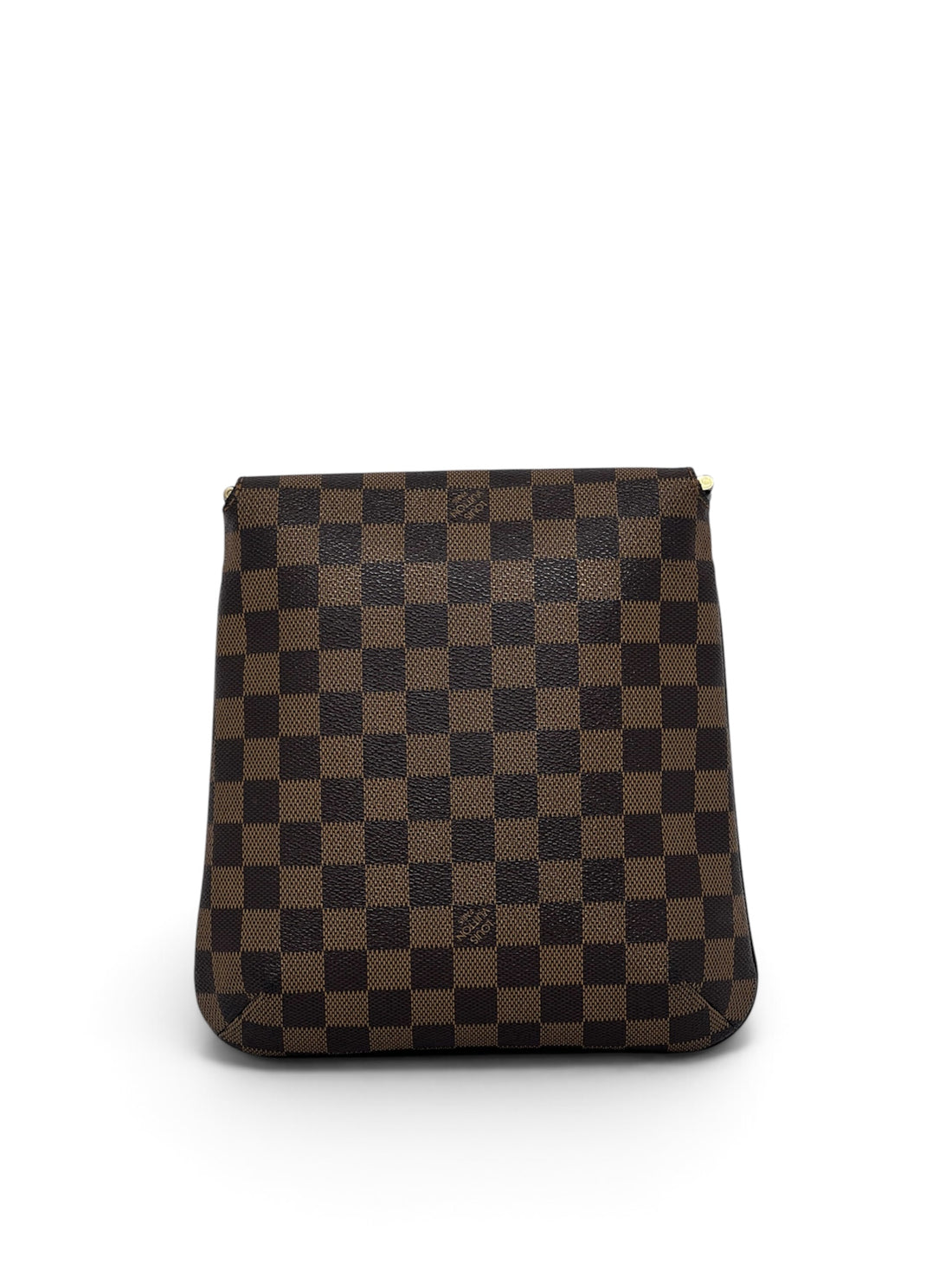 Louis Vuitton - Sac Musette Salsa toile damier ébène