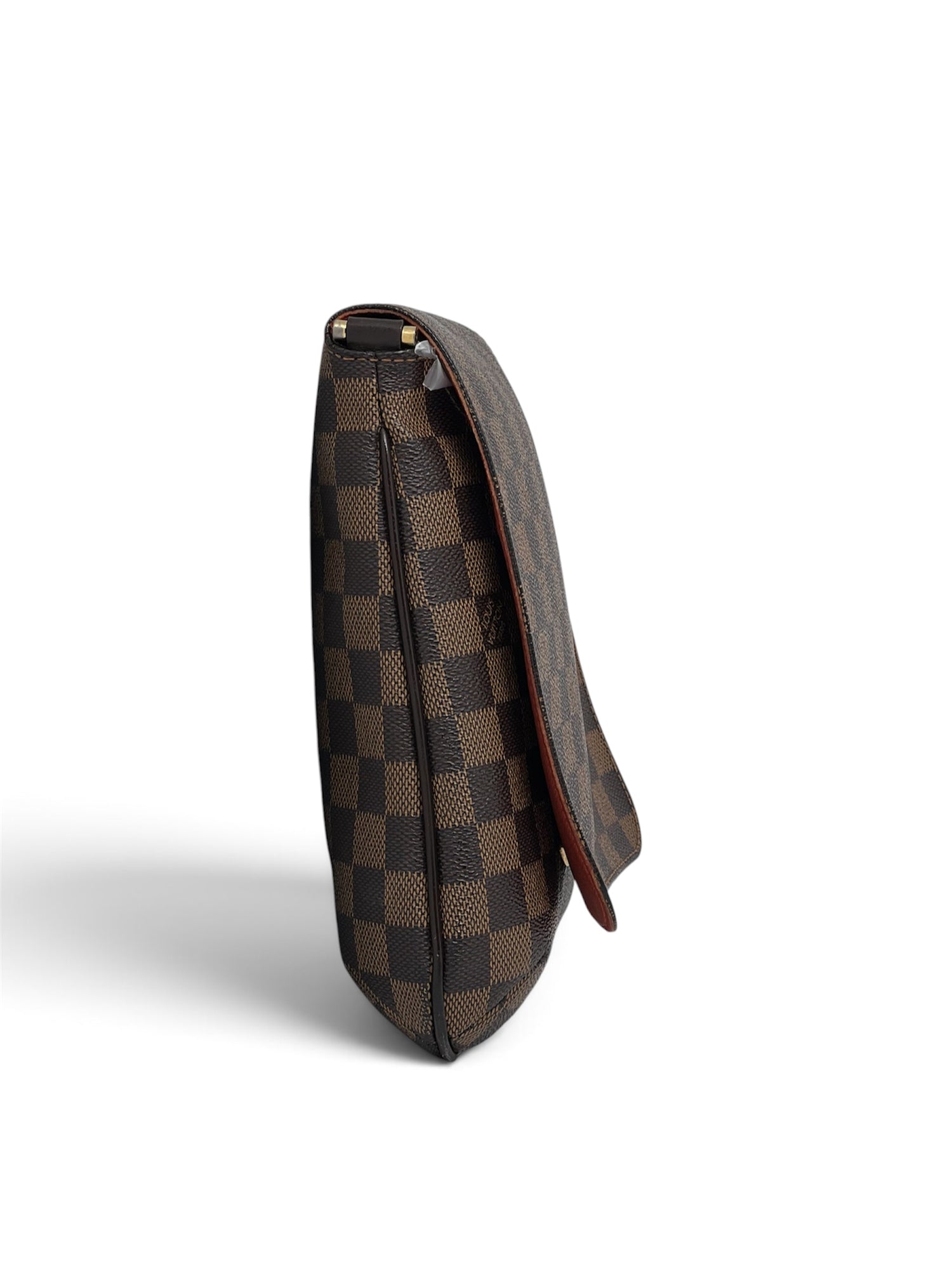 Louis Vuitton - Sac Musette Salsa toile damier ébène