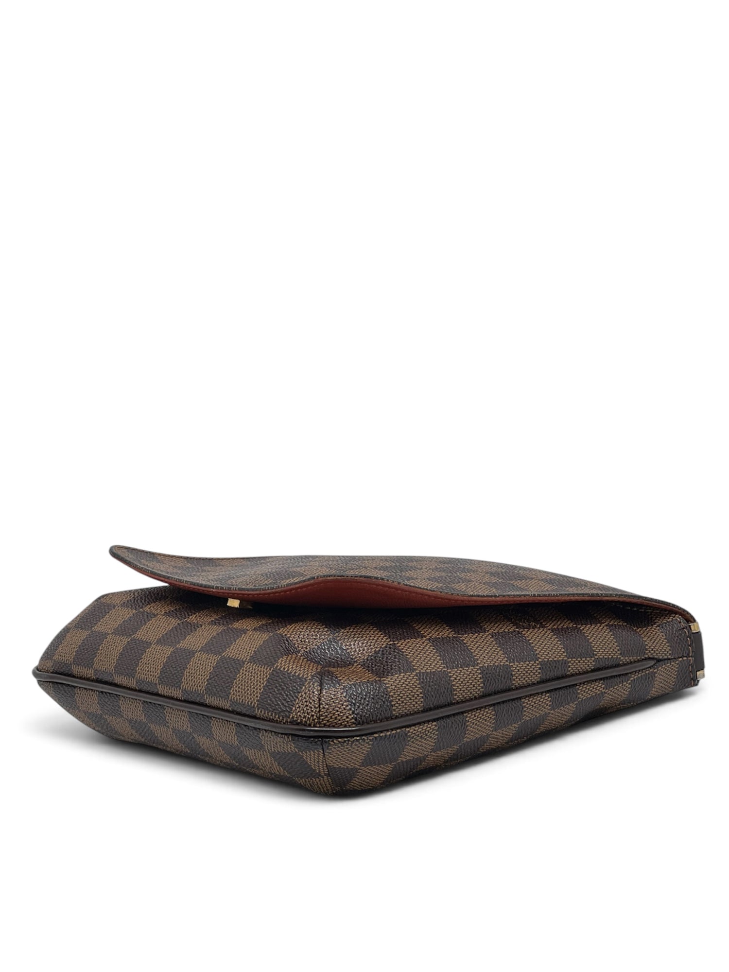 Louis Vuitton - Sac Musette Salsa toile damier ébène