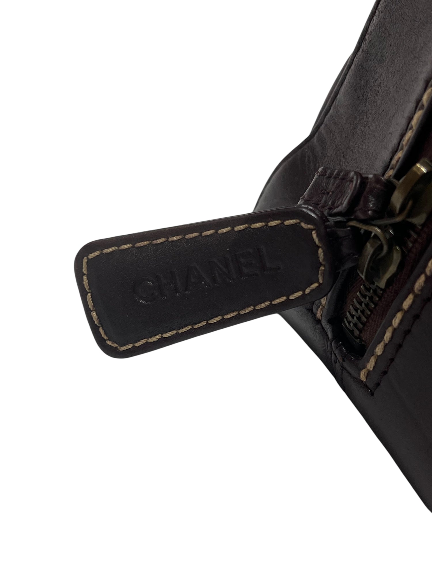 Sac Chanel -  Cuir Marron Wild Stitch | Les Folies d’Eugénie