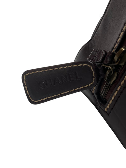 Sac Chanel -  Cuir Marron Wild Stitch | Les Folies d’Eugénie