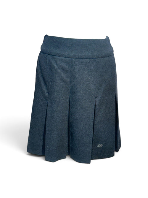 Chanel - Black tweed skirt T34
