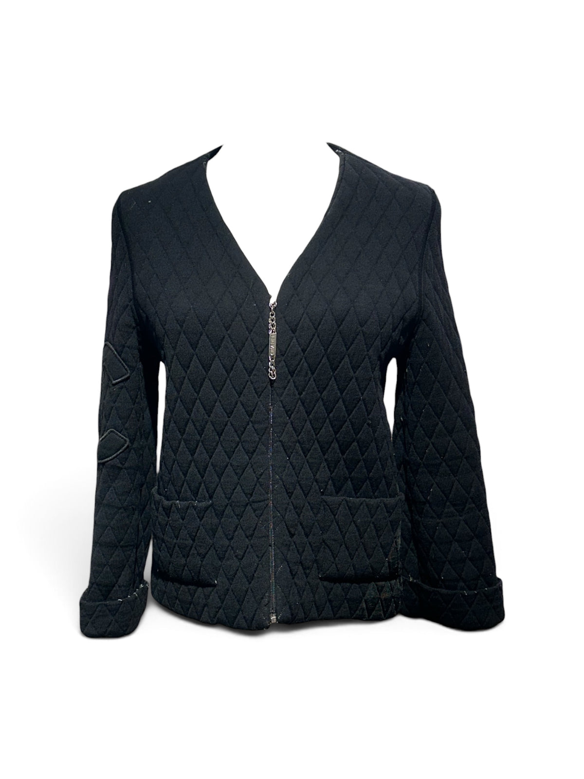Chanel - Veste cambon noir T34
