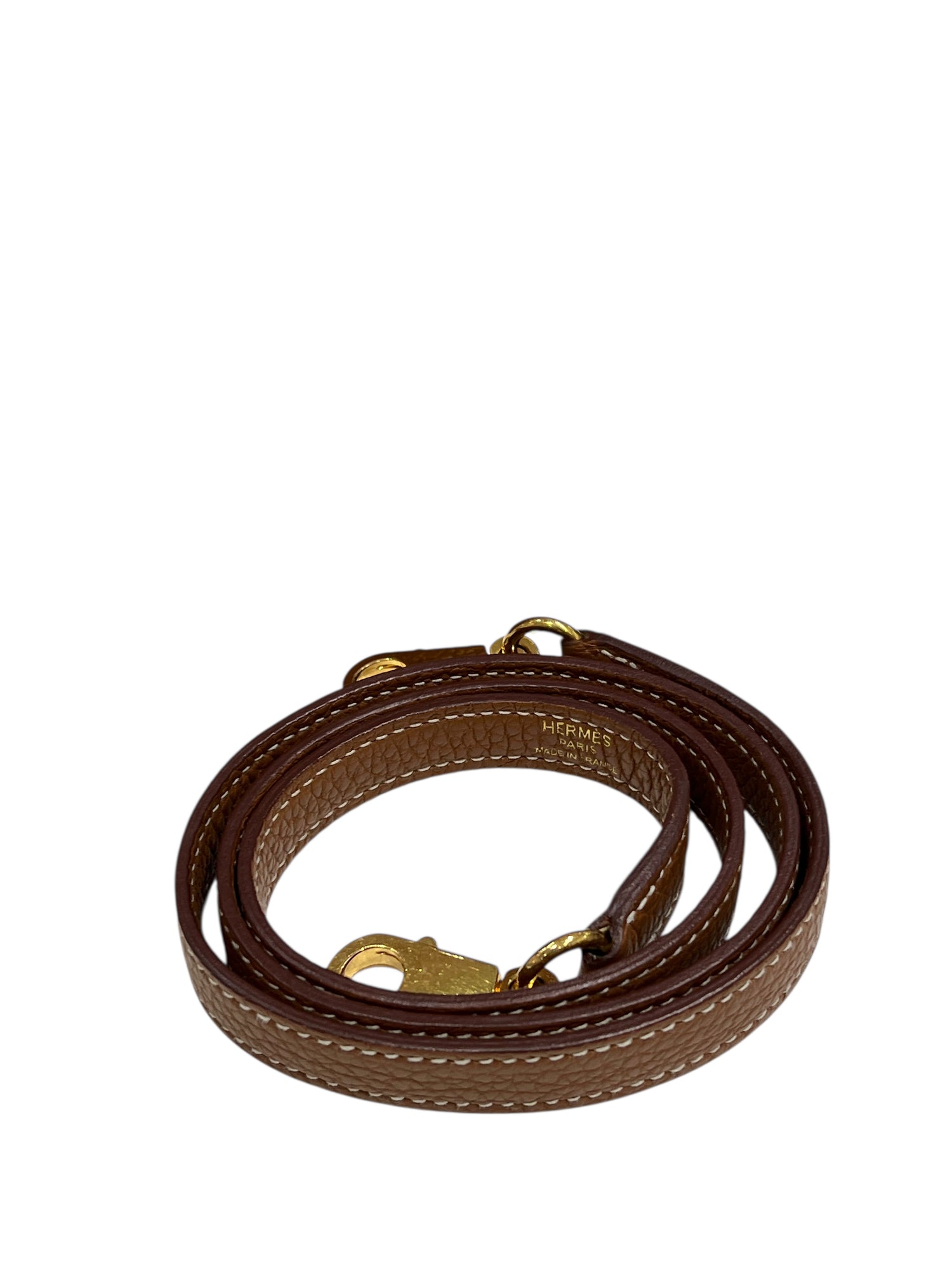 Hermès - sac Kelly 32 cuir Togo Gold GHW