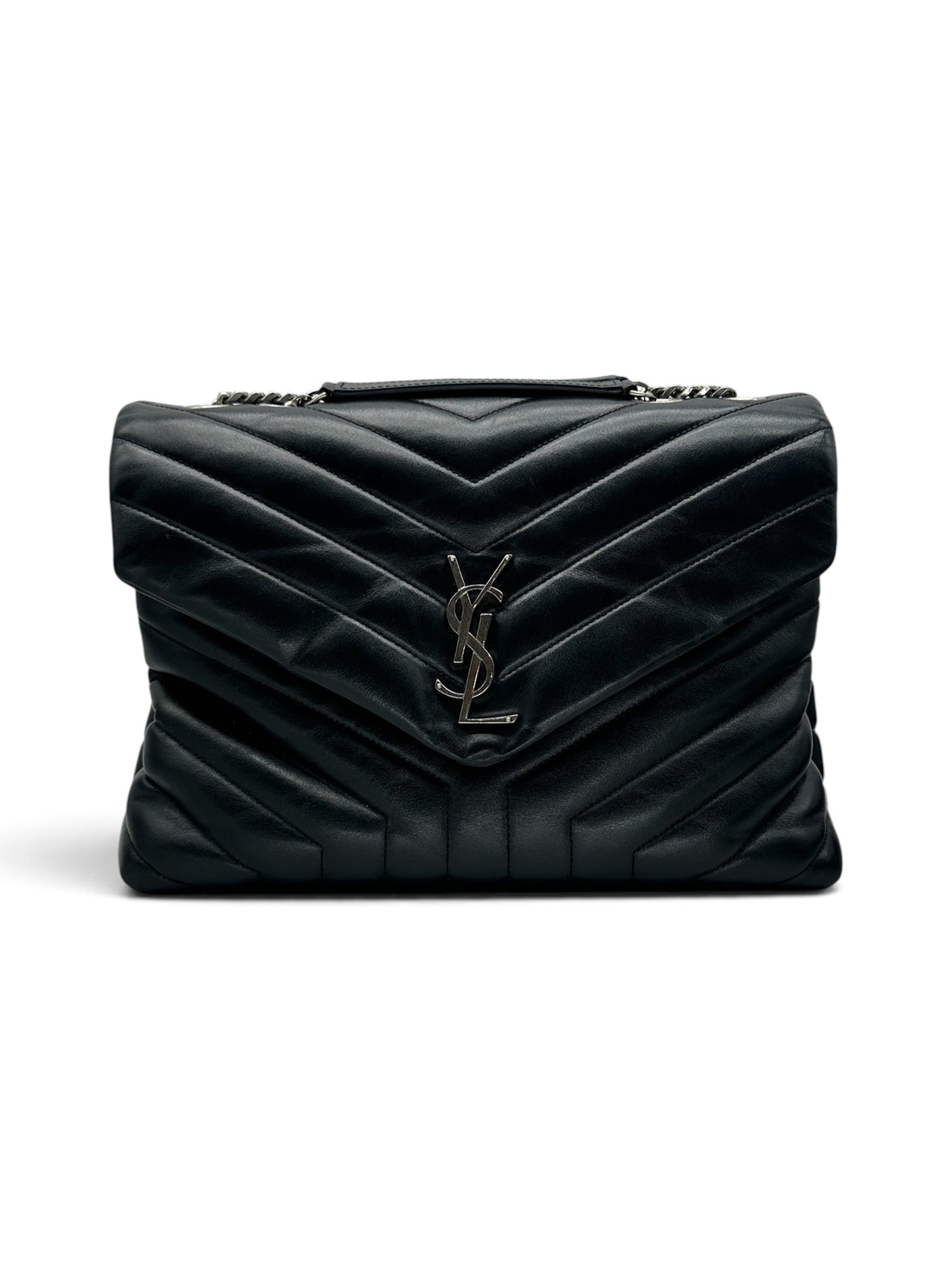 Saint Laurent - Sac Loulou MM noir