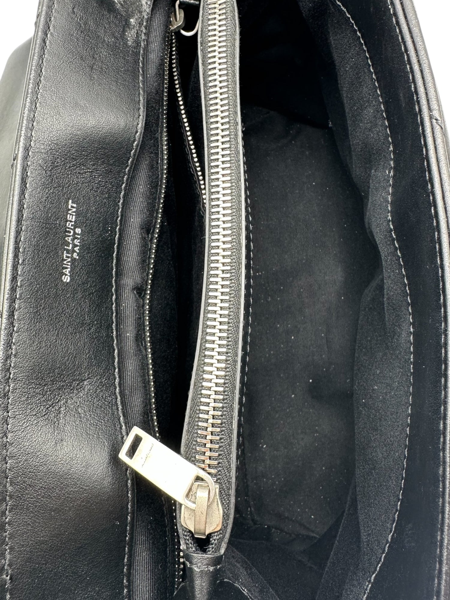 Saint Laurent - Sac Loulou MM noir