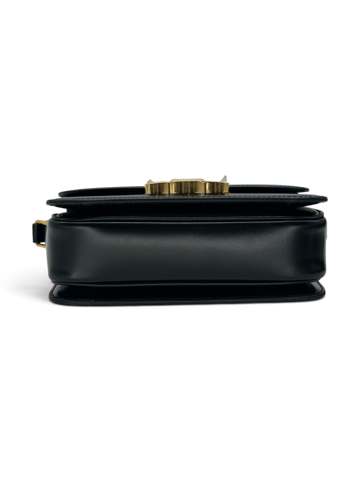 Céline - Sac Triomphe teen en cuir de veau Noir