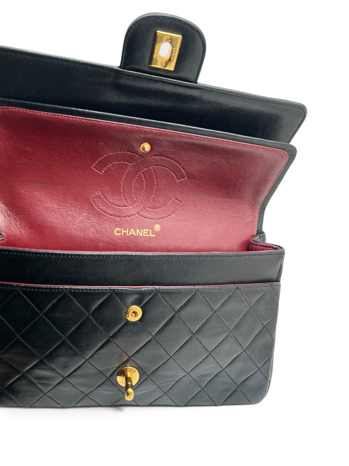 Chanel - Sac Timeless 25 Double Flap 11.12 cuir d’agneau