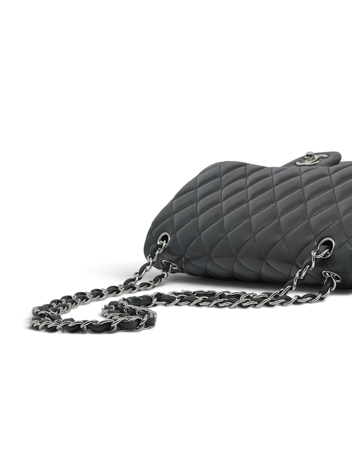 Chanel - Sac Timeless Jumbo 11.12 double flap noir