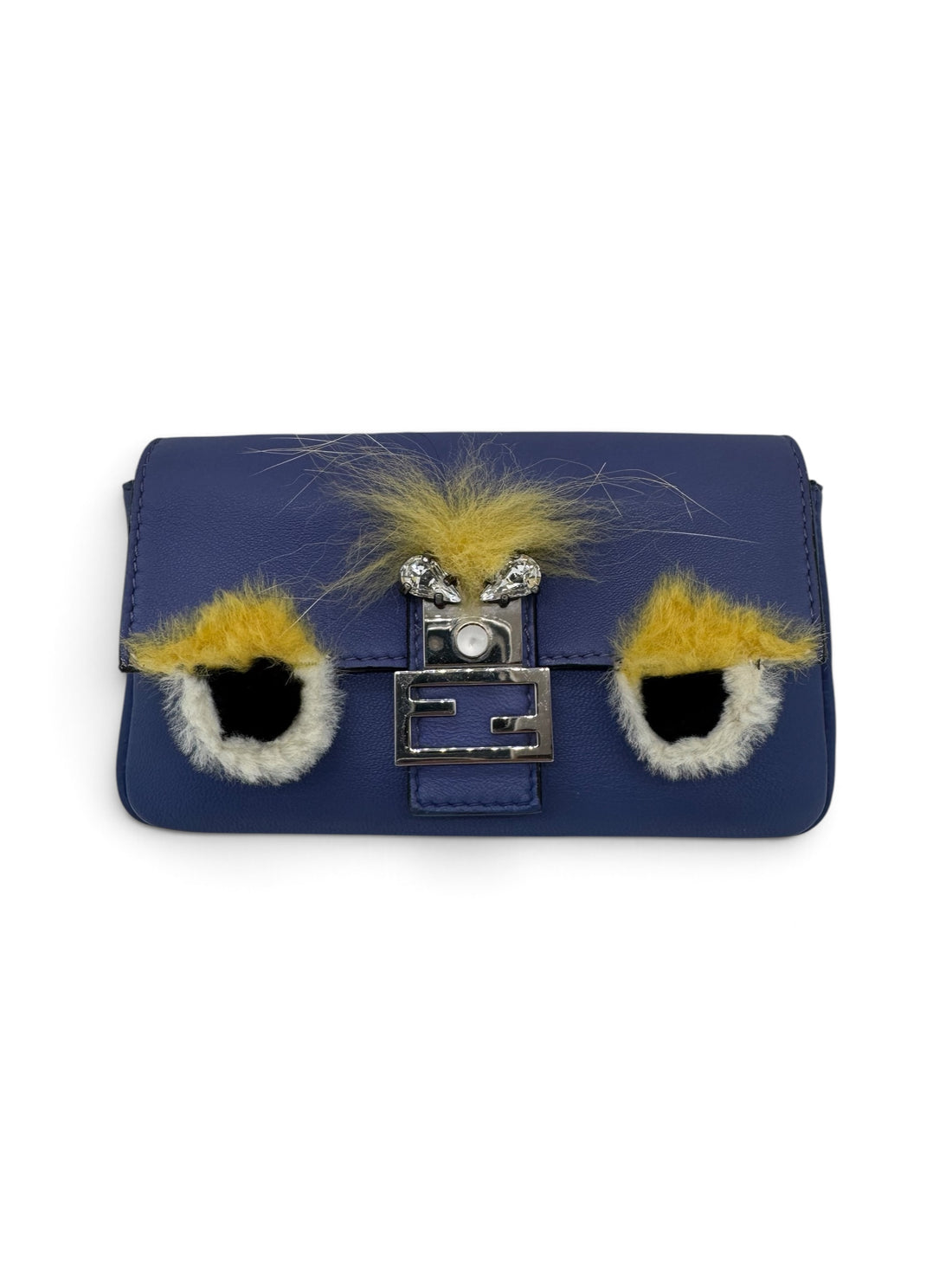 Fendi - Sac Micro baguette violette