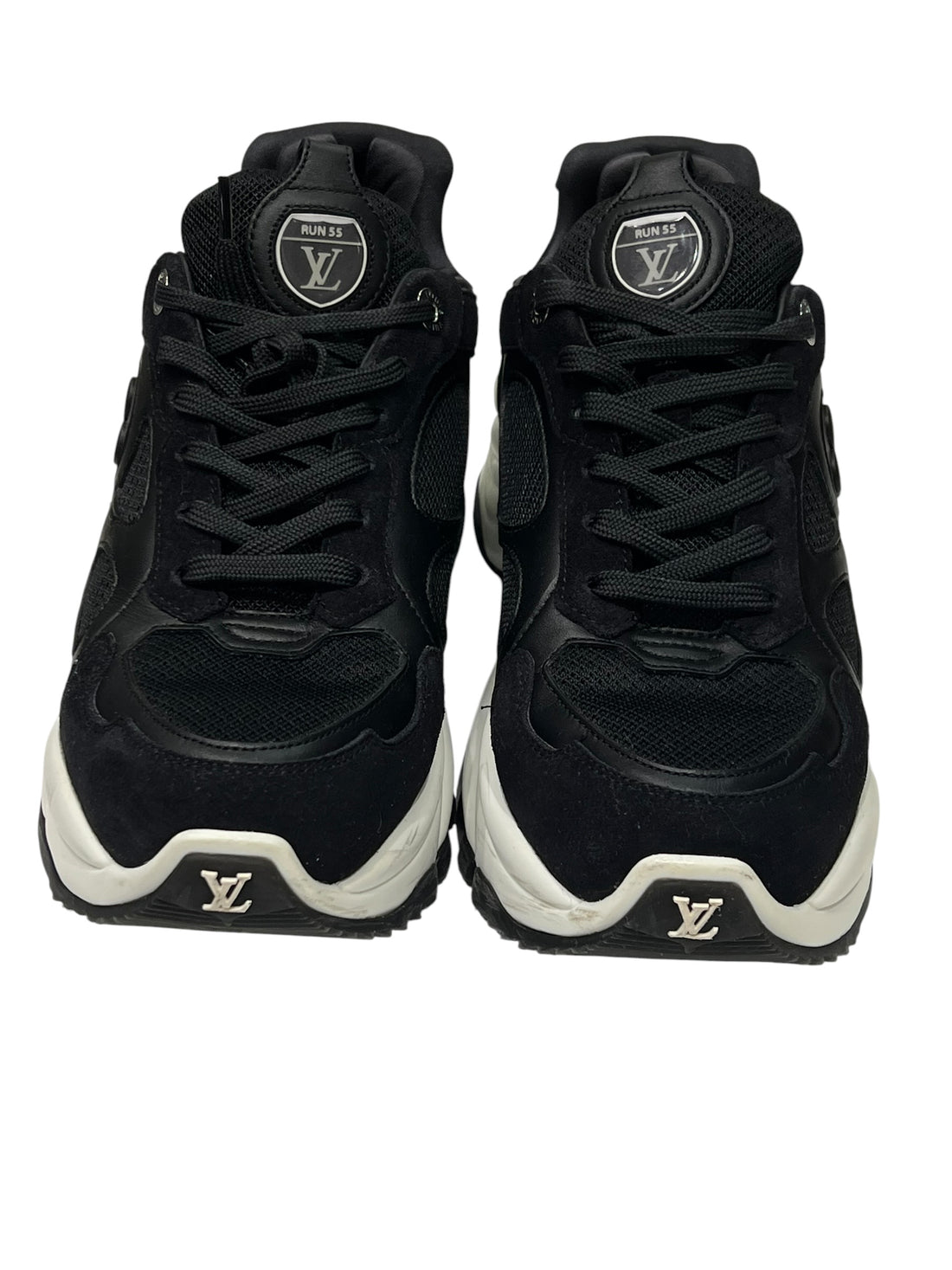 Louis Vuitton - Sneakers run 55 noires T 39