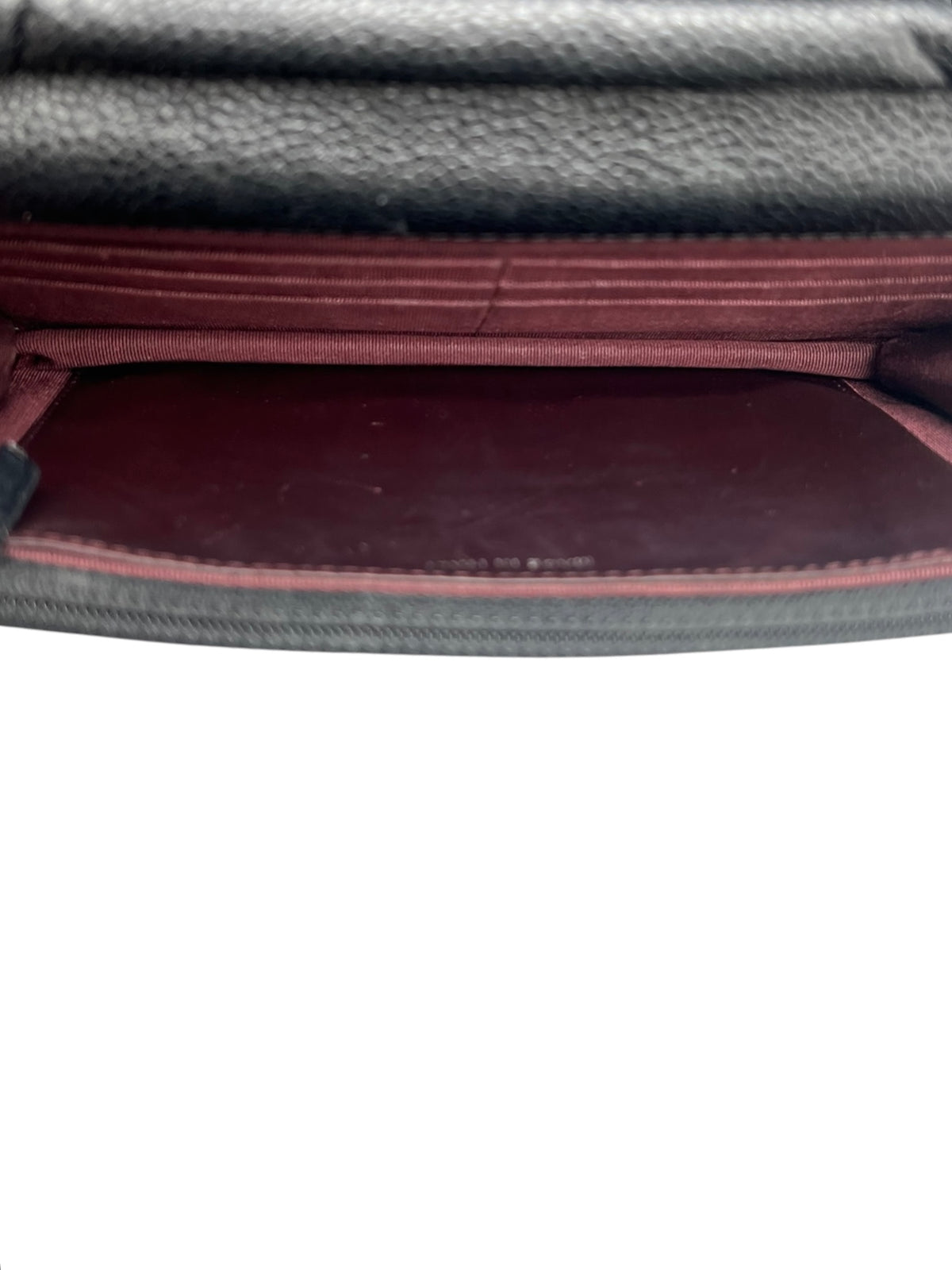 Chanel - Sac Wallet on chain cuir caviar