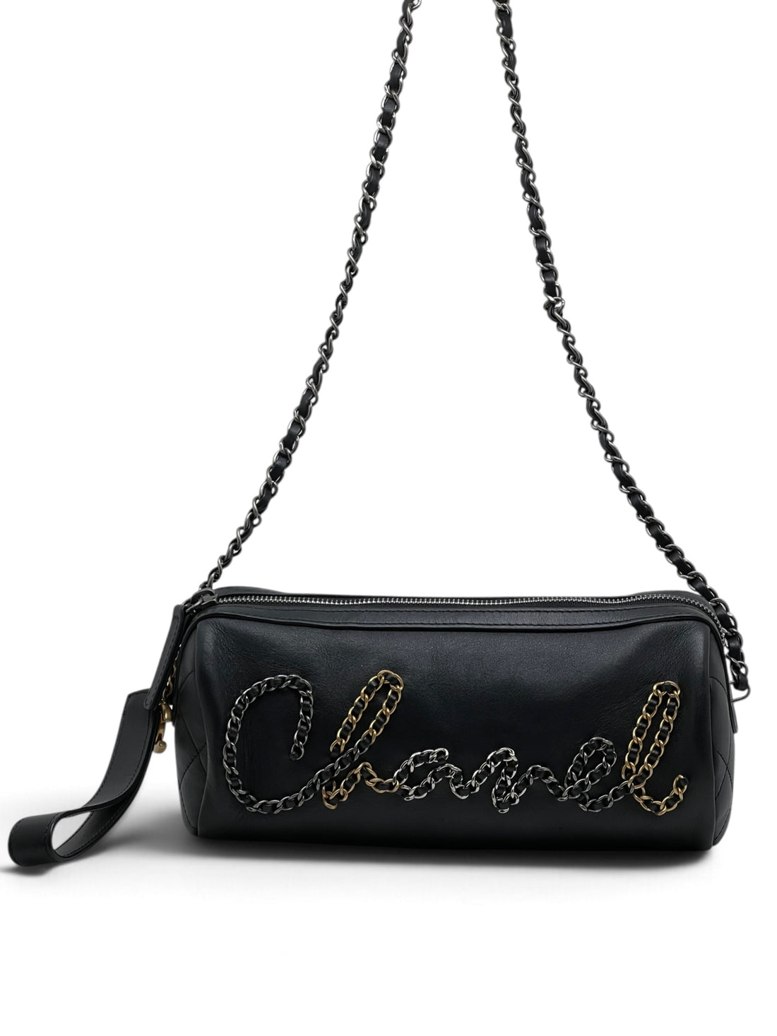 Chanel - Sac bowling porté épaule