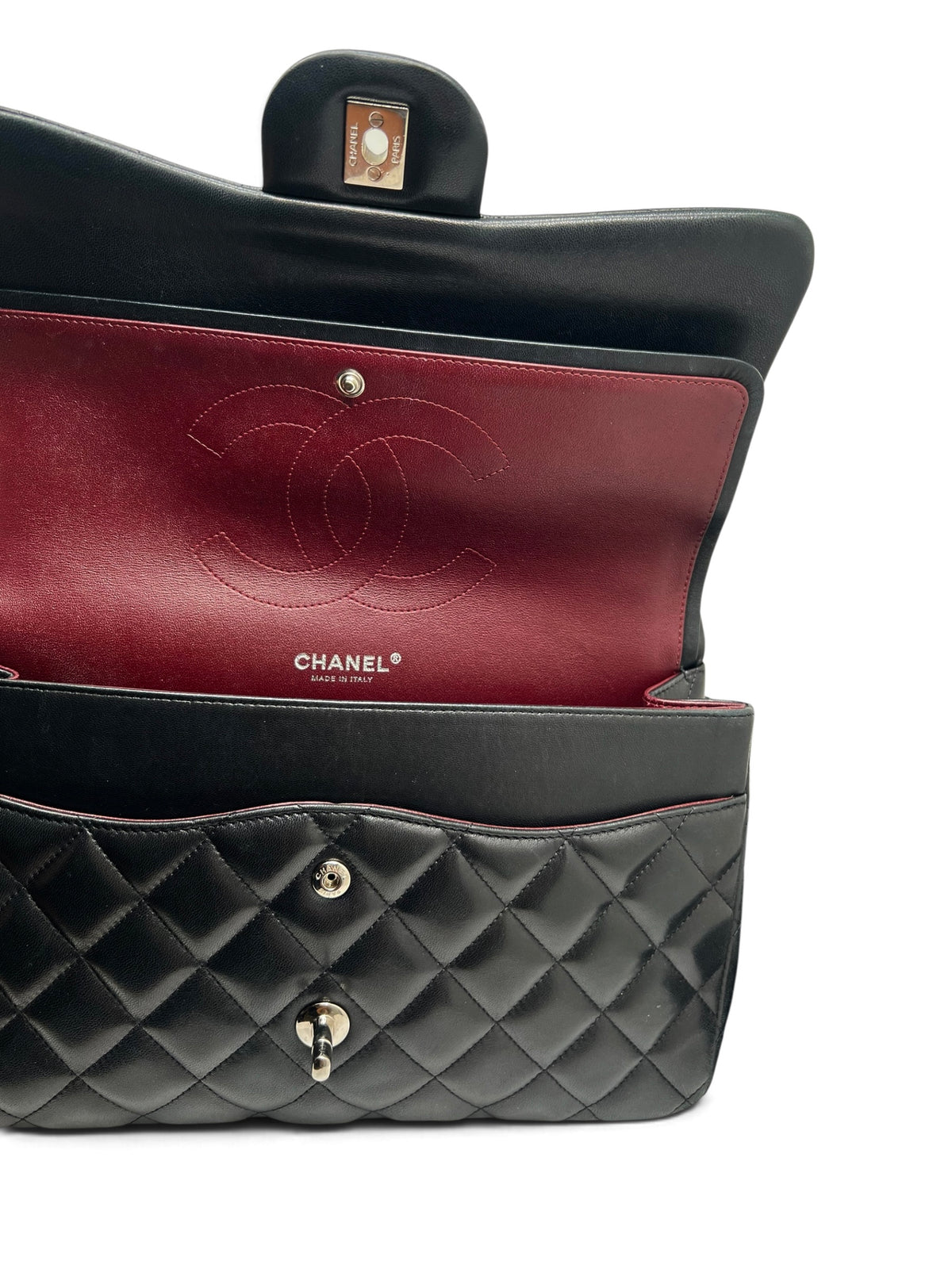 Chanel - Black Timeless Jumbo 11.12 Double Flap bag