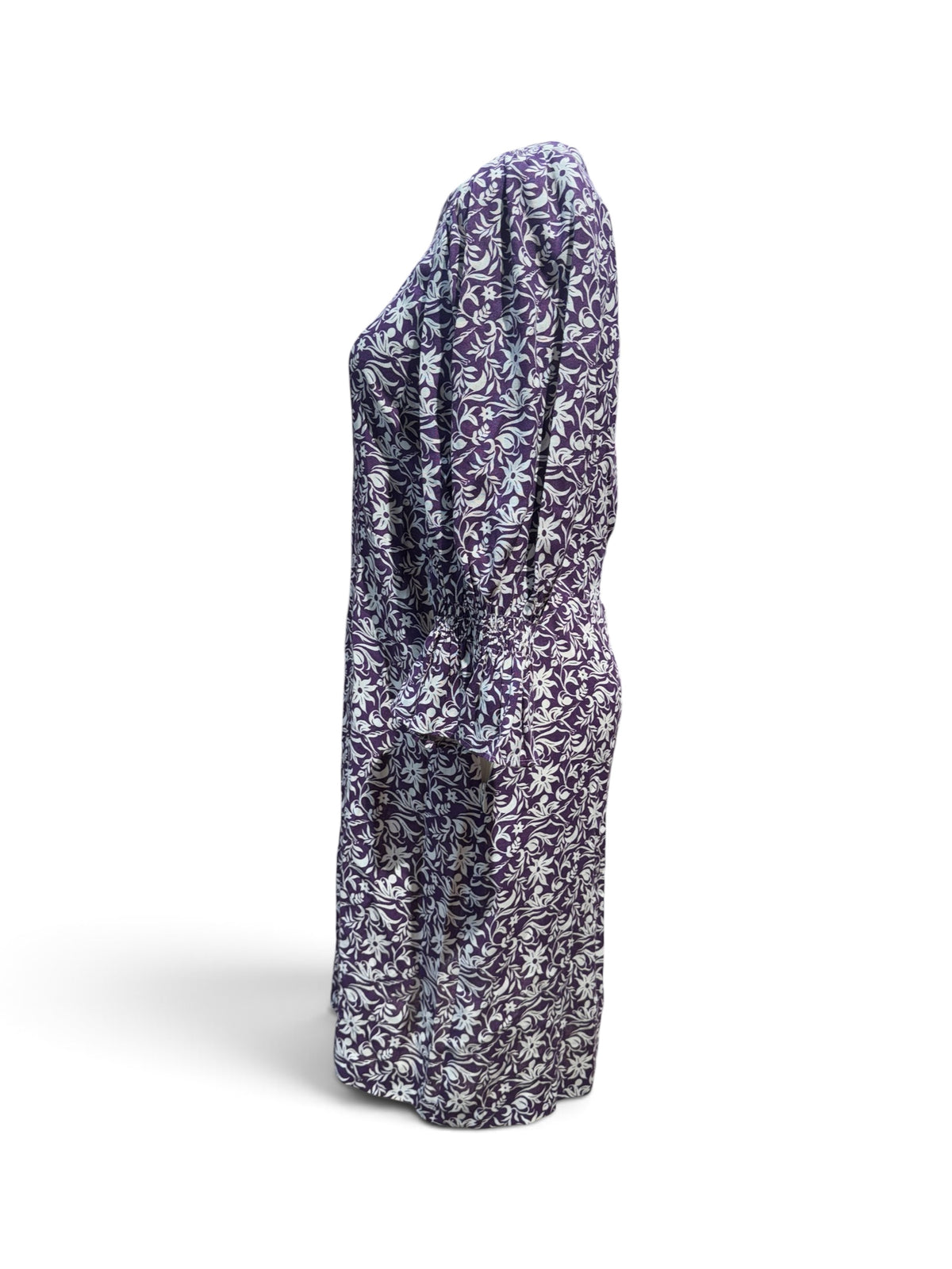 Maje - Robe en lin violette T38