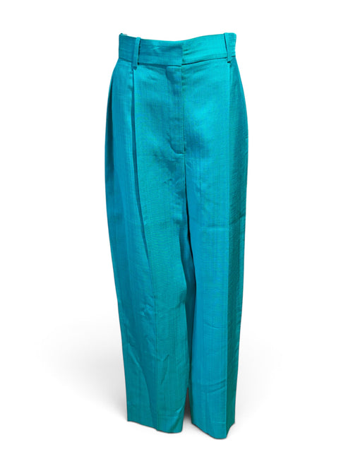 Sandro - Pantalon droit vert T38