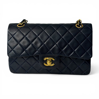 Sac Chanel 11.12 Classique Bleu Marine | Les Folies d’Eugénie