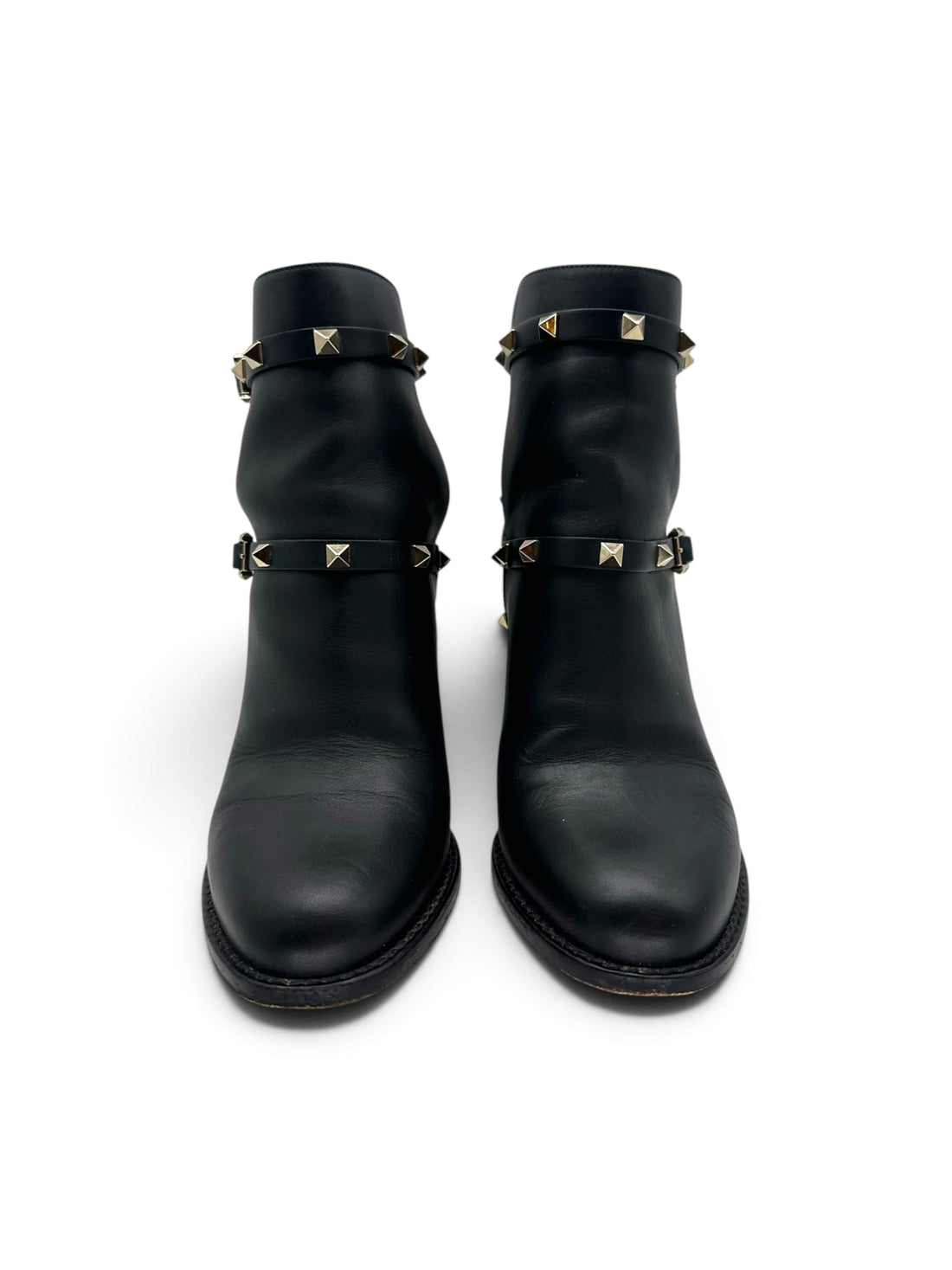 Valentino - Bottines à talons Rockstud T39
