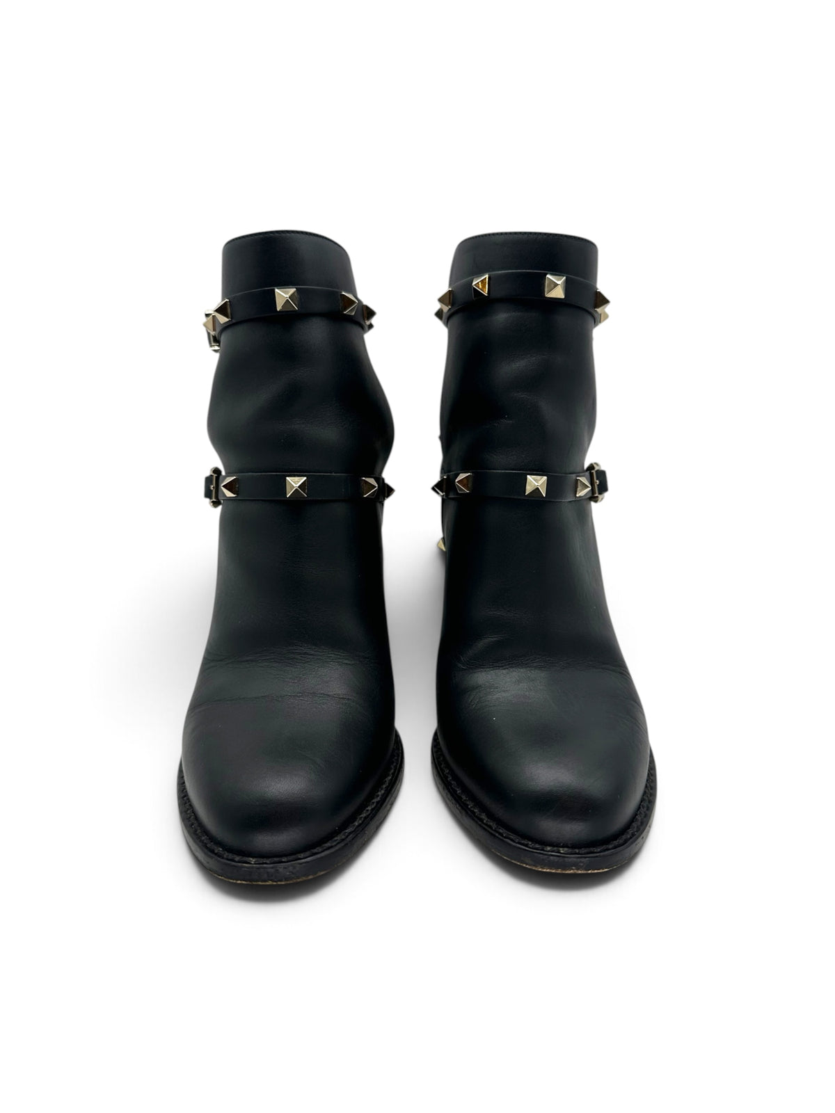 Valentino - Bottines à talons Rockstud T39