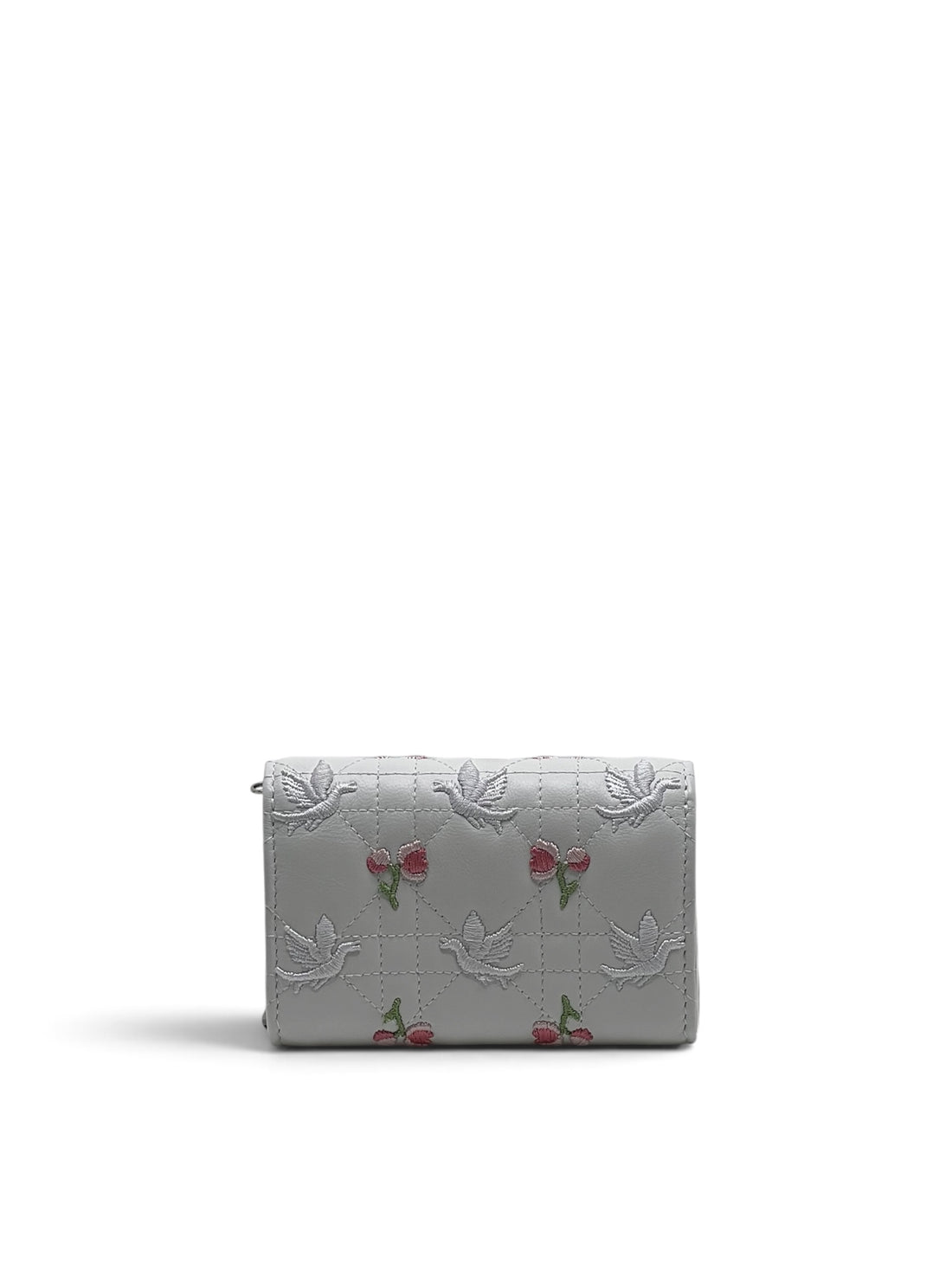 Dior - Portefeuille blanc Glycine Lady
