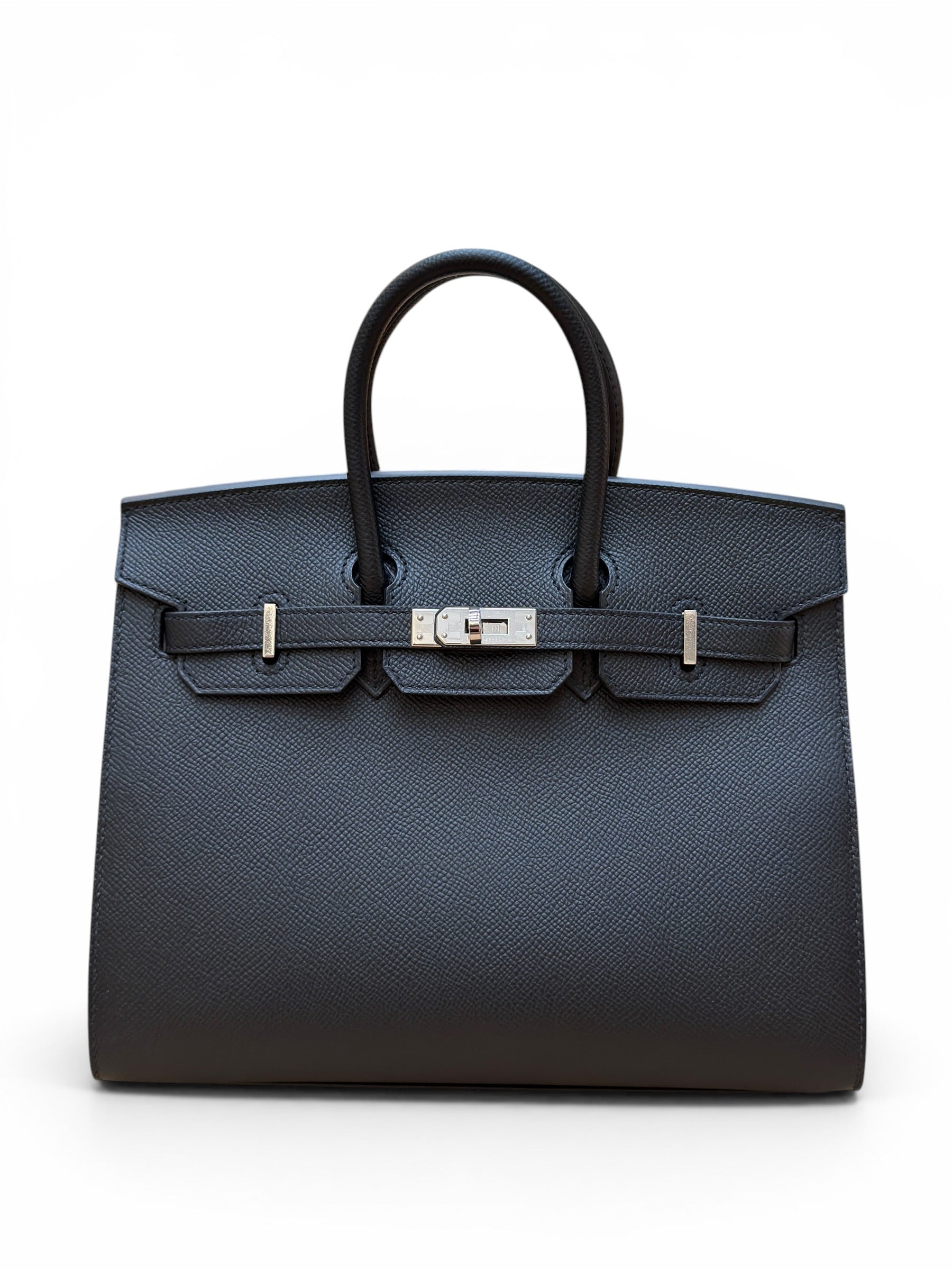 Hermès - Sac Birkin 25 Epsom noir