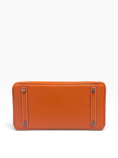 Hermès - Sac Birkin 30 Orange Togo