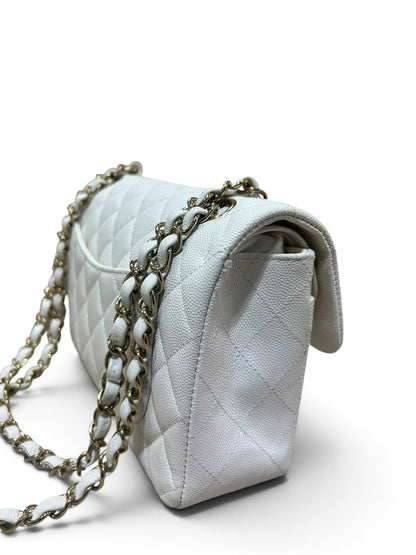 Chanel - Timeless Classique Blanc Caviar