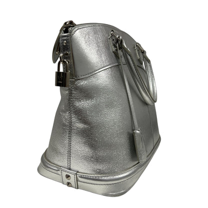 Louis Vuitton - Sac Suhali Lockit argenté