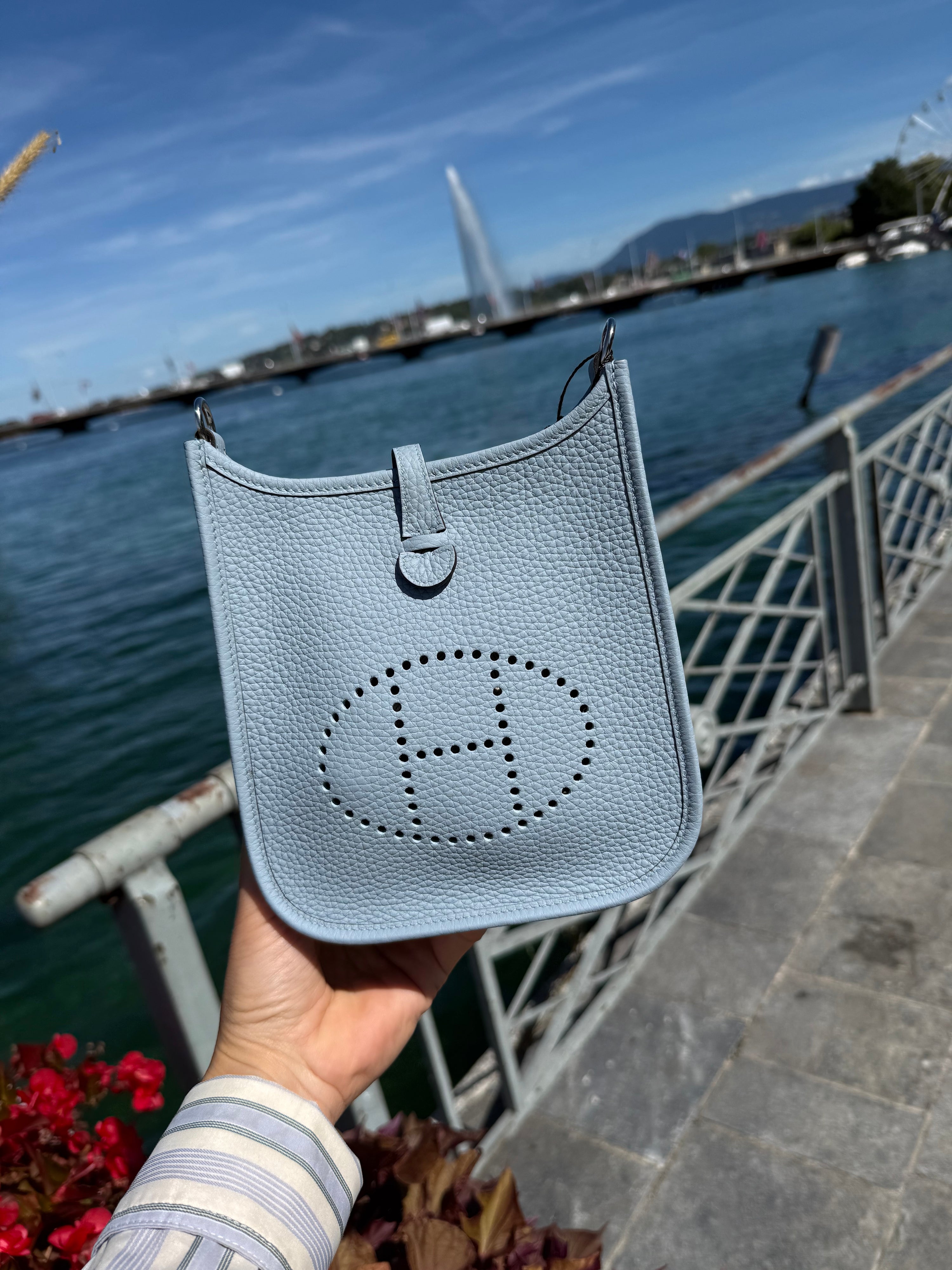 Hermès / Evelyne 16 Gris Perle PHW