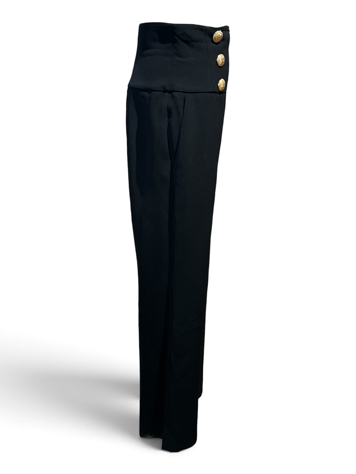 Balmain - Pantalon taille haute T36