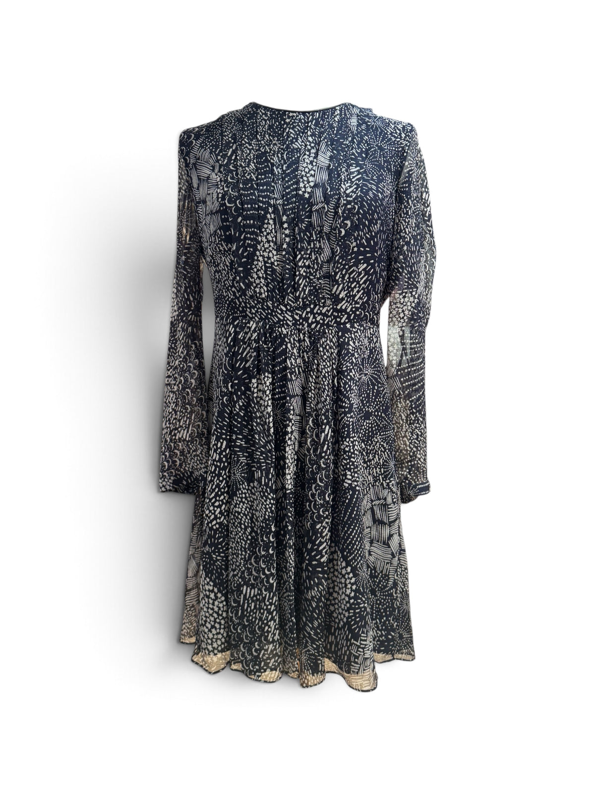 Burberry - Robe bleu marine T40