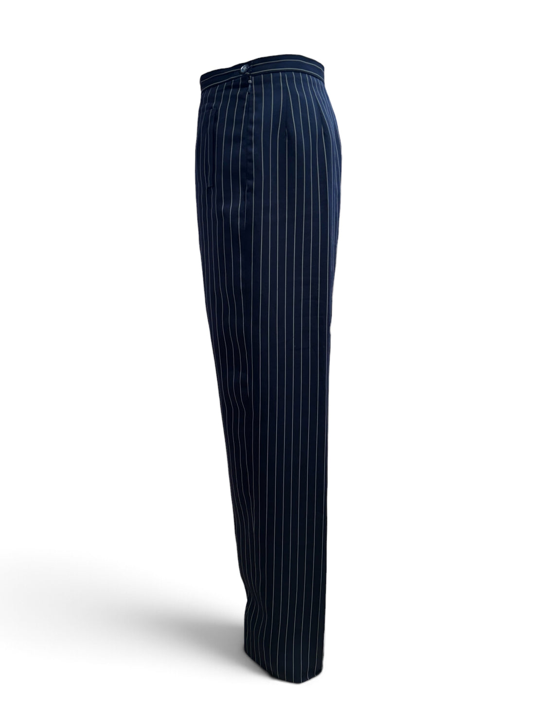 Balmain - Pantalon droit rayé T44