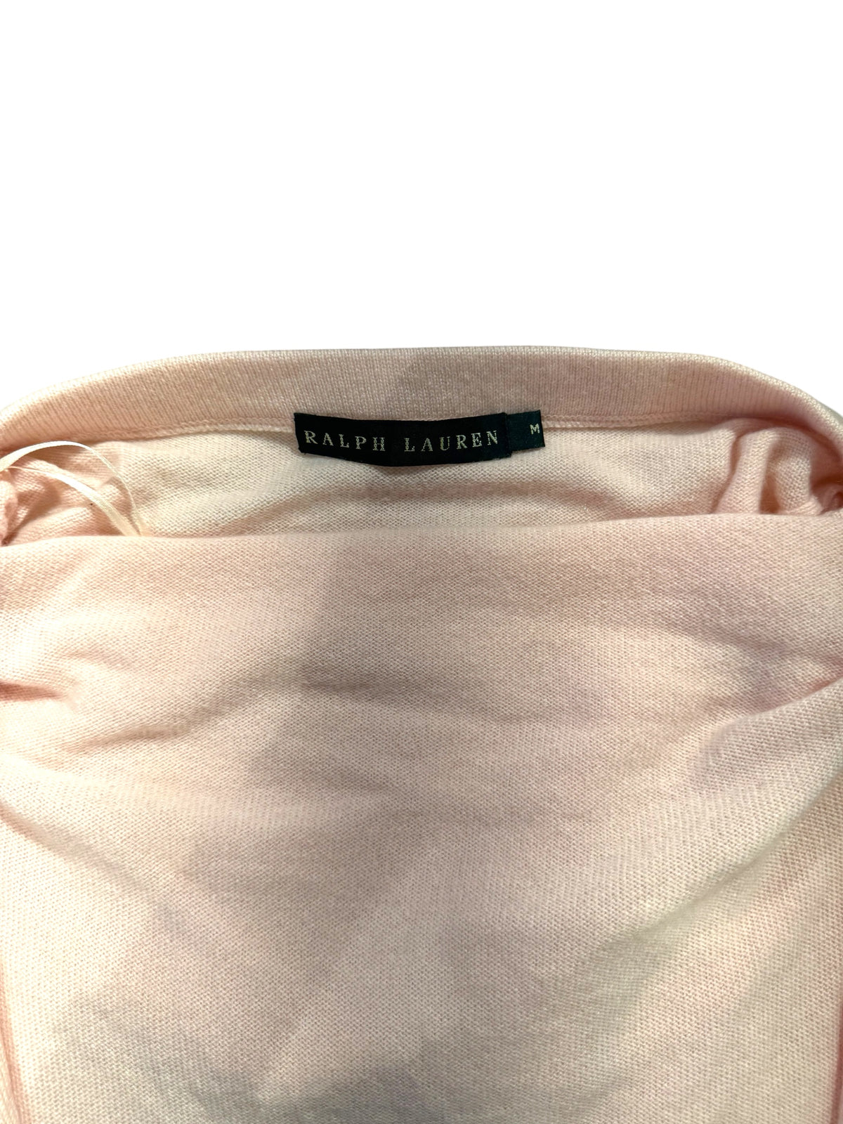 Ralph Lauren - Top rose en cachemire TM